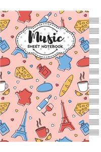 Music Sheet Notebook