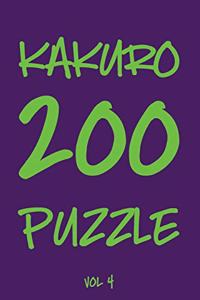 Kakuro 200 Puzzle Vol4