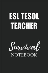 ESL TESOL Teacher Survival Notebook