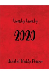 twenty-twenty 2020