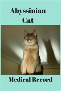 Abyssinian Cat Medical Record