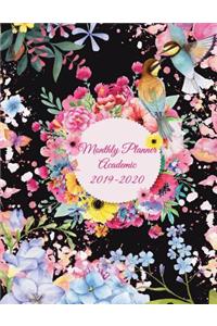 Monthly Planner Academic 2019-2020
