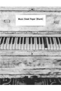 Music Sheet Paper (Blank)