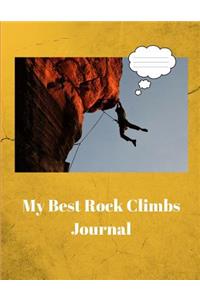 My Best Rock Climbs Journal