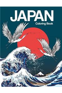 Japan Coloring Book