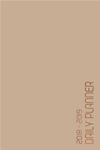 2018 - 2019 Daily Planner