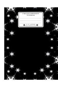 Unruled Composition Notebook. 8 X 10. 120 Pages. Winter and Christmas Time
