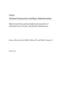 Optical Scattering and Microphysical Properties of Subvisual Cirrus Clouds, and Climatic Implications
