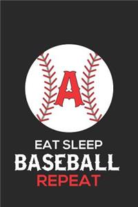 Eat Sleep Baseball Repeat a