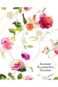Academic Planners for Teachers