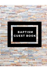 Baptism Guest Book