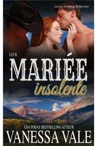 Leur mariée insolente