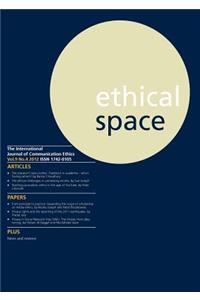Ethical Space Vol.9 Issue 4