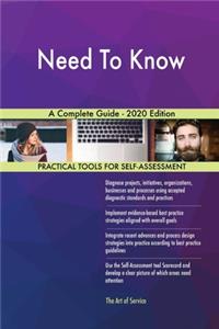 Need To Know A Complete Guide - 2020 Edition