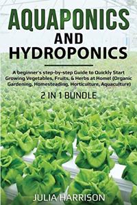 AQUAPONICS And HYDROPONICS 2 in 1 Bundle