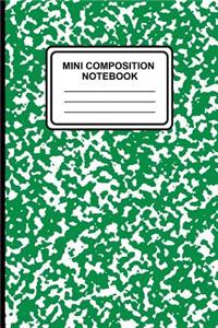 Mini Composition Notebook