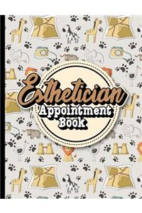 Esthetician Appointment Book