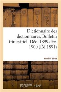 Dictionnaire Des Dictionnaires. Nouveau Dictionnaire Des Dictionnaires Illustré