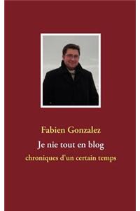 Je Nie Tout En Blog