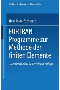 Fortran-Programme Zur Methode Der Finiten Elemente