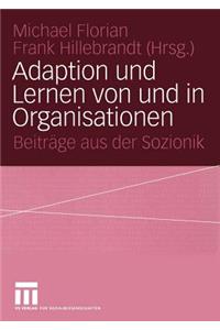 Adaption Und Lernen Von Und in Organisationen