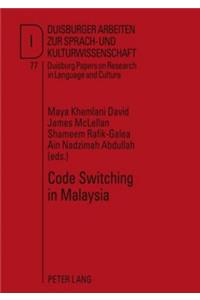 Code Switching in Malaysia