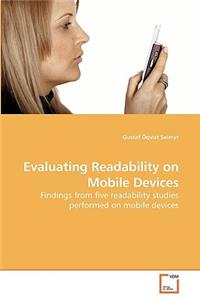 Evaluating Readability on Mobile Devices