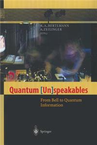 Quantum (Un)Speakables