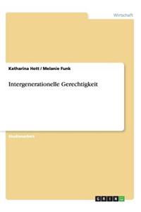 Intergenerationelle Gerechtigkeit