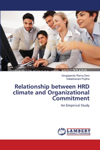 Relationship between HRD climate and Organizational Commitment
