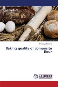 Baking quality of composite flour