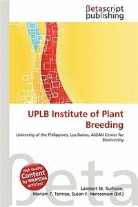 Uplb Institute of Plant Breeding