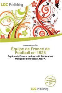 Quipe de France de Football En 1923