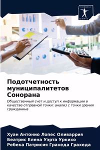 Подотчетность муниципалитетов Сонорана