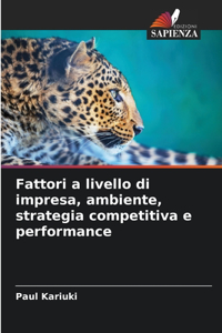 Fattori a livello di impresa, ambiente, strategia competitiva e performance