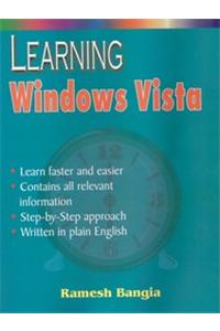 Learning Windows Vista