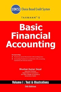 Basic Financial Accounting (Set of 2 Volumes) (CBCS) (5th Edition July 2018)