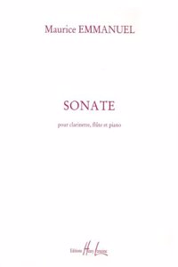 Sonate (flute, clarinet and piano)