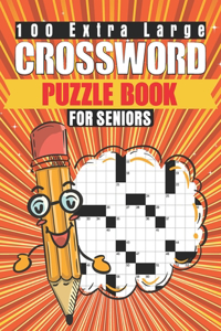 100 Extra Large Crossword Puzzle Book For Seniors