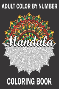 Adult Color By Number Mandala Coloring Book