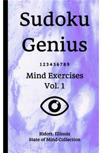 Sudoku Genius Mind Exercises Volume 1