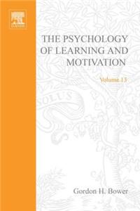 Psychology of Learning&motivation