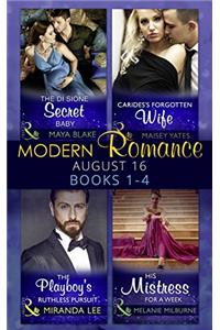 Modern Romance August 2016 Books 1-4