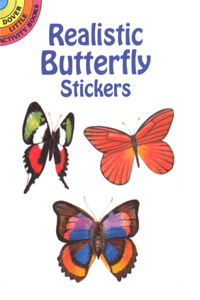 Realistic Butterfly Stickers