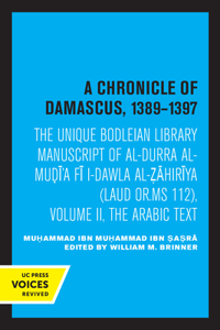 A Chronicle of Damascus 1389-1397