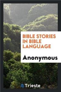 Bible Stories in Bible Language