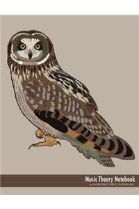 Music Theory Notebook (Owl Edition)