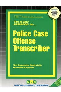 Police Case Offense Transcriber