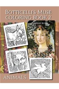 Botticelli's Muse Coloring Book 2