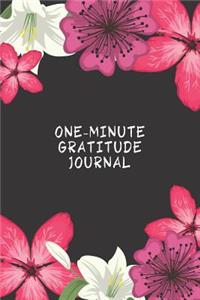 One-Minute Gratitude Journal